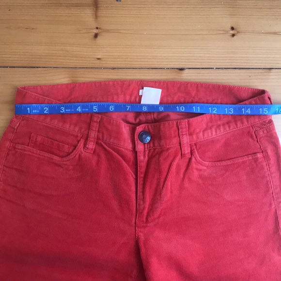 Vintage J. Crew Orange Matchstick Cord - Picture 7 of 14